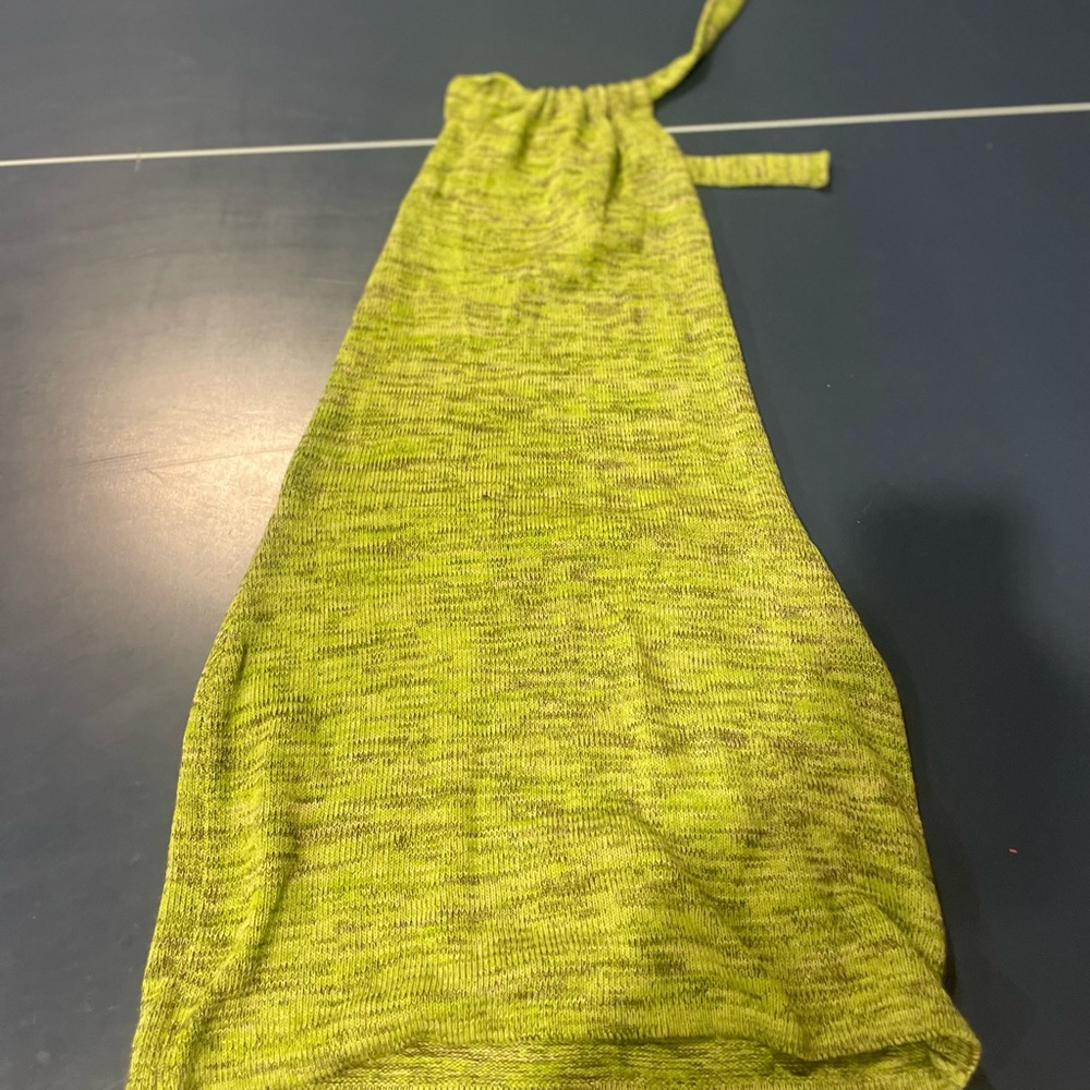 Green Bamba Swim Coverup Dress